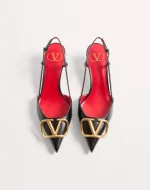 Valentino Vlogo Signature Calfskin Slingback Pump 40Mm / 1.6 In. - Image 4